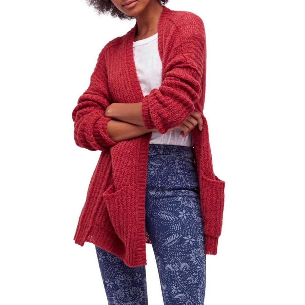 FP Weekend Getaway Alpaca Blend Cardigan - Picture 3 of 5